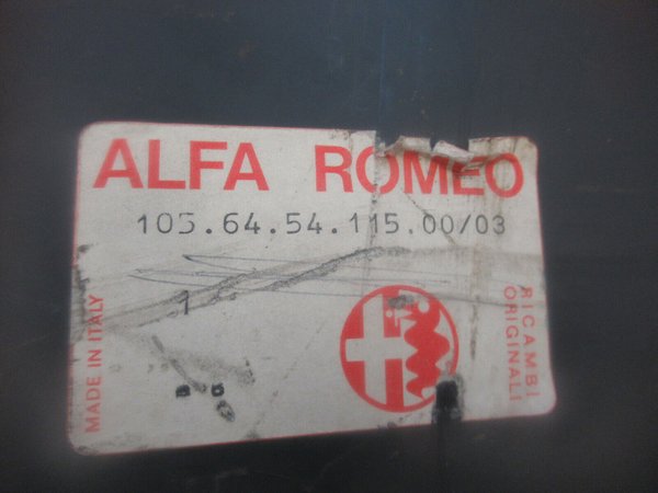 Original Alfa Romeo Montreal Frontblech Unterhalb 105645411500/02 neu RARITÄT