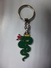 High quality Alfa Romeo keychain motif " green snake " NEW