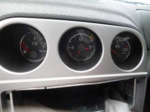 Original Alfa Romeo 156 3.2 V6 GTA Triple armartur water / gasoline / clock