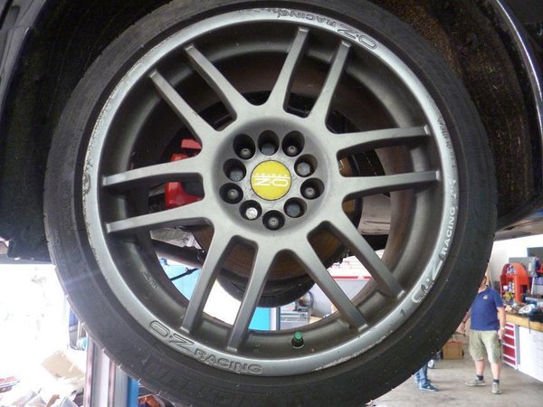 Original Alfa Romeo 156 GTA OZ Racing wheels / aluminum rims 18 inch 8 J x 18 ET 35 H2