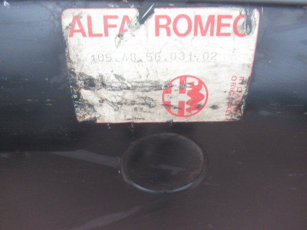 Original Alfa Romeo Berlina 1750 - 2000 tailgate / boot lid 105405603102 NEW